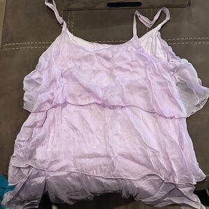 Women's Light Pink Layered Top